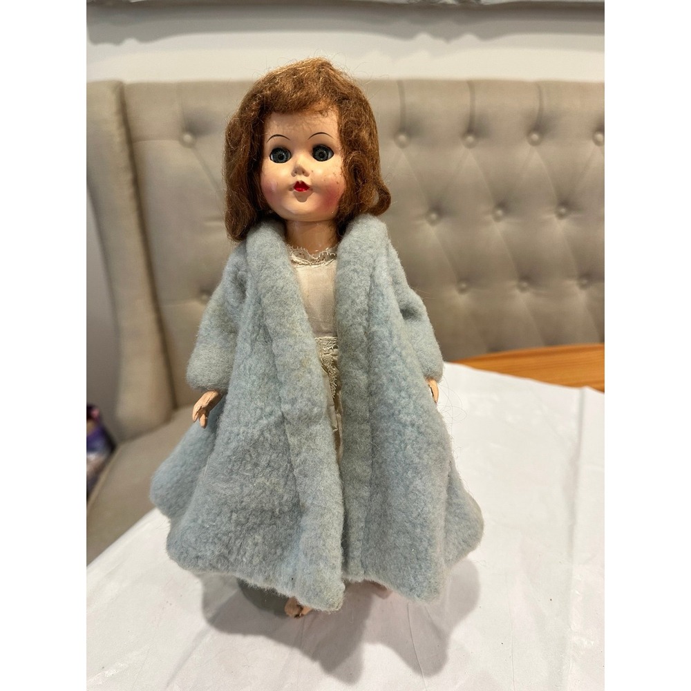 Vintage Celluloid Doll Maker's Mark Googly Glass Eyes 1940's 1950's